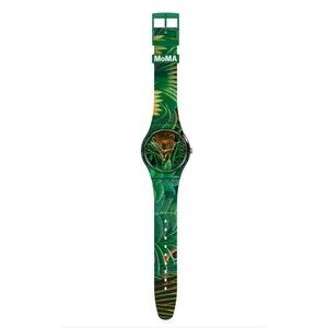 Swatch Arts THE DREAM By Henri Rousseau Silicone Swiss Watch 41mm SUOZ333 New
